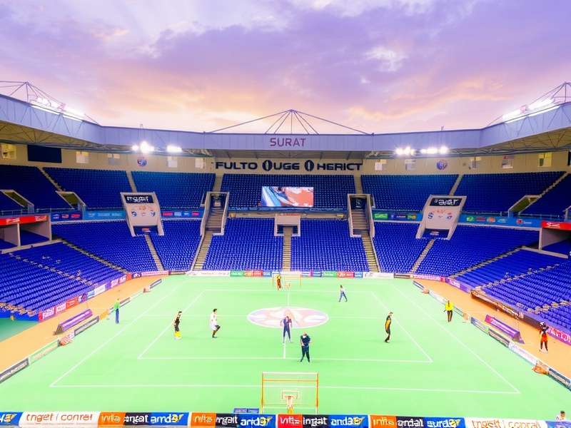 Surat Handball Conqueror Stadium View